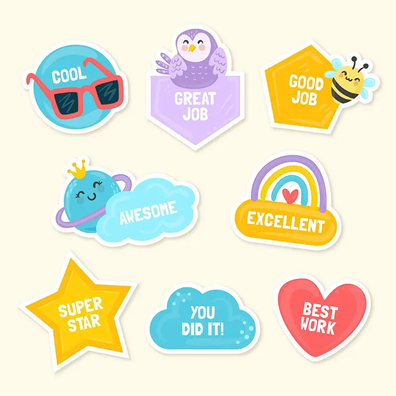 স্টিকার স্টিকার