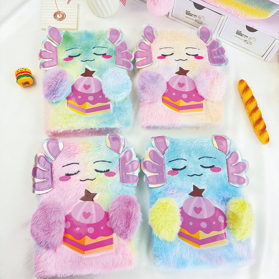 A5 কিউট মনস্টার ডায়েরি প্লাশ নোটবুক A5 কিউট মনস্টার ডায়েরি প্লাশ নোটবুক