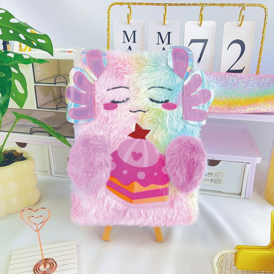 A5 কিউট মনস্টার ডায়েরি প্লাশ নোটবুক