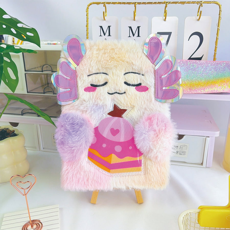 A5 কিউট মনস্টার ডায়েরি প্লাশ নোটবুক