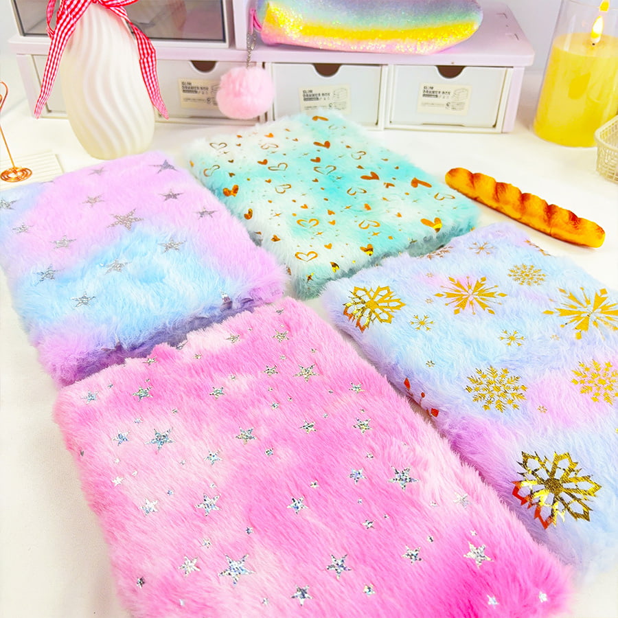 A5 কিউট স্টার ডায়েরি প্লাশ নোটবুক