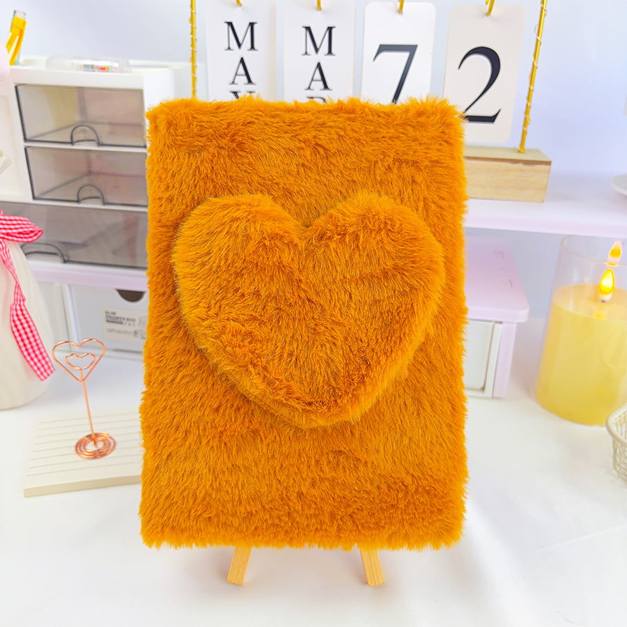 A5 কিউট লাভ ডায়েরি প্লাশ নোটবুক